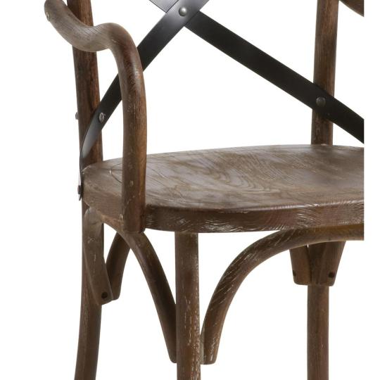 klasszikus vintage barna karfas thonet szek etkezoszek antikolt regies vintage barna hajlitott karfas ruszikus mediterran barna ebedlo etkezo nappali szekek butorok country farmhouse.jpg